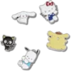 «Paquete de 5 colgantes Jibbitz para zapatos Hello Kitty® y sus amigos» «Paquete de 5 colgantes Jibbitz para zapatos Hello Kitty® y sus amigos»