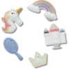 Paquete de 5 colgantes Jibbitz «Pretty Princess»