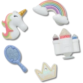 Paquete de 5 colgantes Jibbitz «Pretty Princess»