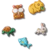 Paquete de 5 colgantes Jibbitz™ Super Pets Paquete de 5 colgantes Jibbitz™ Super Pets