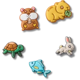 Paquete de 5 colgantes Jibbitz™ Super Pets