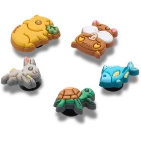 Paquete de 5 colgantes Jibbitz™ Super Pets