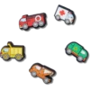Paquete de 5 colgantes Jibbitz «Tiny Work Trucks» Paquete de 5 colgantes Jibbitz «Tiny Work Trucks»