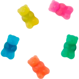 Paquete de 5 colgantes para zapatos Jibbitz™ «Candy Bear» Paquete de 5 colgantes para zapatos Jibbitz™ «Candy Bear»