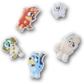 Paquete de 5 colgantes para zapatos Jibbitz™ de Bluey