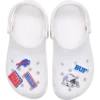 Paquete de 5 colgantes para zapatos Jibbitz de los Buffalo Bills de la NFL