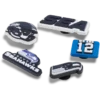 Paquete de 5 colgantes para zapatos Jibbitz de los Seattle Seahawks de la NFL