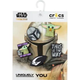 Paquete de 5 colgantes para zapatos Jibbitz™ de «The Mandalorian» de Disney Paquete de 5 colgantes para zapatos Jibbitz™ de «The Mandalorian» de Disney