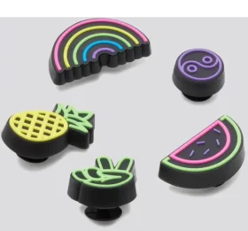 Paquete de 5 colgantes para zapatos Jibbitz «Lights up Fun»