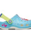 Peppa Pig x Classic Clog para niños pequeños «Blue Pink Gradient»