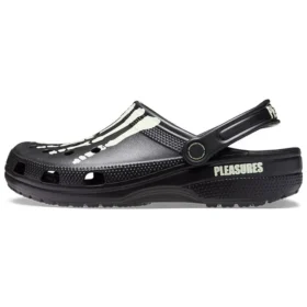 Pleasures x Classic Clog «Skeleton – Brilla en la oscuridad»