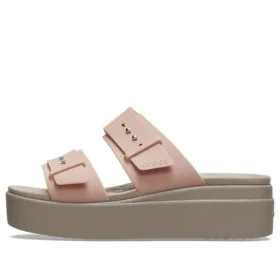 Sandalia Brooklyn en tono rosa pálido «Brown Beige»