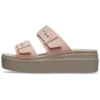 Sandalia Brooklyn en tono rosa pálido «Brown Beige»
