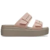 Sandalia Brooklyn en tono rosa pálido «Brown Beige»