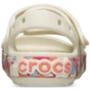 Sandalia Crocband™ Cruiser Glow Confetti Band para niños pequeños