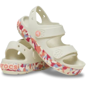 Sandalia Crocband™ Cruiser Glow Confetti para niños.