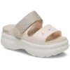 Sandalia de dos tiras Soho Shimmer