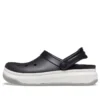 Sandalias Band Full Force con suela gruesa, negro y blanco, unisex
