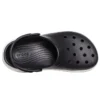Sandalias Band Full Force con suela gruesa, negro y blanco, unisex