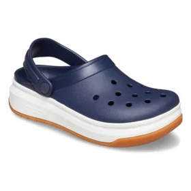 Sandalias Band Full Force con suela gruesa, unisex, azul y blanco