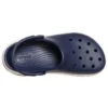 Sandalias Band Full Force con suela gruesa, unisex, azul y blanco