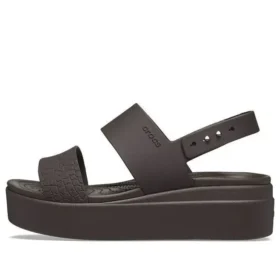 Sandalias Brooklyn Croco Low Espresso «Brown»