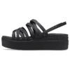 Sandalias Brooklyn Strappy en negro