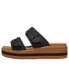 Sandalias Brooklyn Woven Buckle «Negro Marrón»