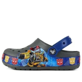 Sandalias casuales para exterior CFL Transformers Bnd Lt Slate Graffiti, color gris