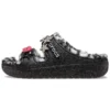 Sandalias Classic Cozzzy Disco Glitter «Negro»