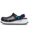 Sandalias Classic Hiker Clog Sports en negro, azul y rojo «Negro, azul y rojo»