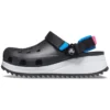 Sandalias Classic Hiker Clog Sports en negro, azul y rojo «Negro, azul y rojo»