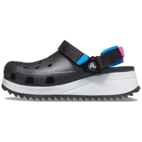 Sandalias Classic Hiker Clog Sports en negro, azul y rojo «Negro, azul y rojo»