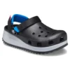 Sandalias Classic Hiker Clog Sports en negro, azul y rojo «Negro, azul y rojo»