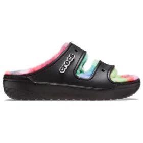 Sandalias clásicas Cozzzy teñidas con spray «Black Multi»