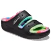 Sandalias clásicas Cozzzy teñidas con spray «Black Multi»