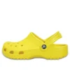Sandalias clásicas Crocs Beach unisex en amarillo brillante