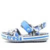 Sandalias con estampado gris claro