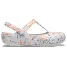 Sandalias con flores blancas