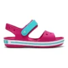 Sandalias Crocband con cierre de correa «Pink Blue»