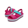 Sandalias Crocband con cierre de correa «Pink Blue»