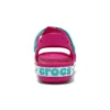 Sandalias Crocband con cierre de correa «Pink Blue»