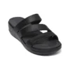 Sandalias de cuña con tiras Boca «Black»