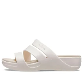 Sandalias de cuña con tiras Boca «Blanco»