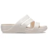 Sandalias de cuña con tiras Boca «Blanco»