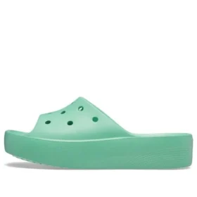 Sandalias de plataforma clásicas «Verde»