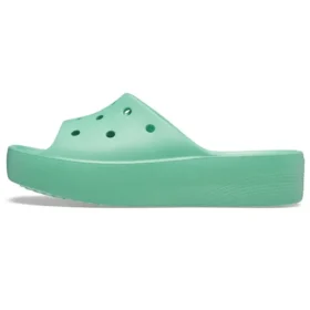Sandalias de plataforma clásicas «Verde»