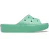 Sandalias de plataforma clásicas «Verde»
