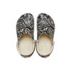 Sandalias de playa Classic con estampado animal, unisex, «Blanco»