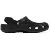 Sandalias de playa clásicas tipo zueco, cómodas y transpirables, en negro